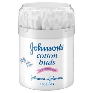 image of Johnson and Johnson Cotton Buds x100