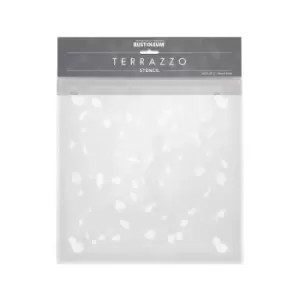 image of Rust-Oleum Terrazzo Stencil Pack of 2 Clear