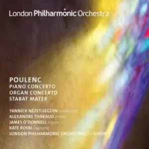 image of Poulenc Piano Concerto/Organ Concerto/Stabat Mater by Francis Poulenc CD Album