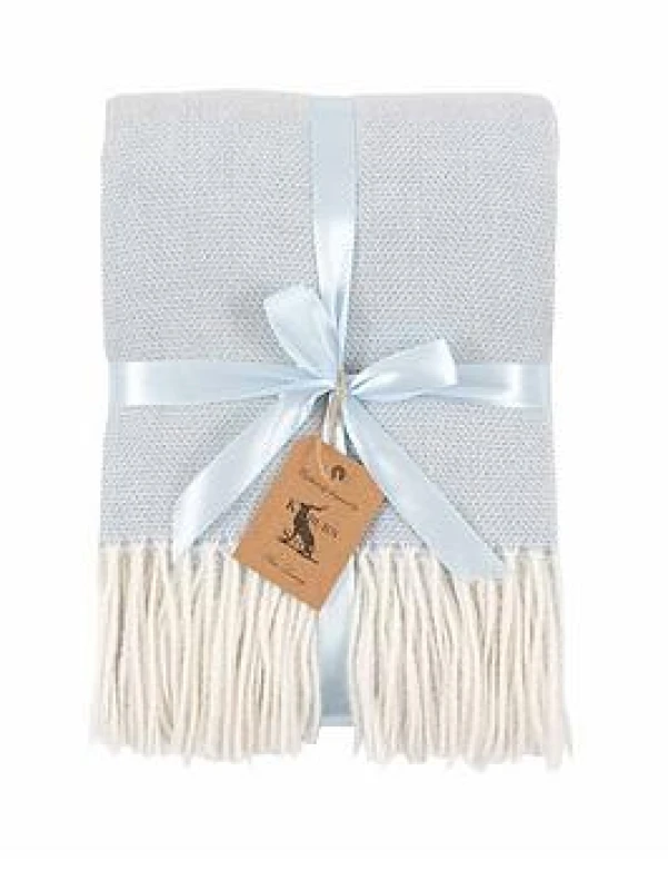 Image of Crossland Grove Bacchus Herringbone Throw Ecru 5.06109E+12