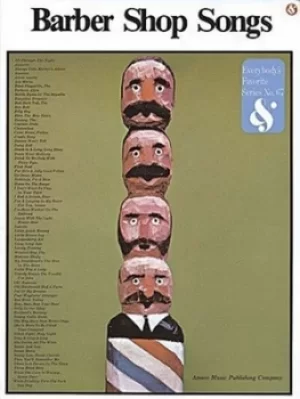 Image of Barbershop Songs by Music Sales Corporation