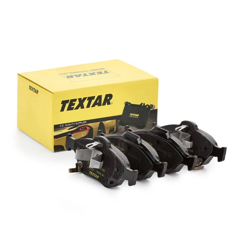 Image of TEXTAR 2402201 Brake pad set with acoustic wear warning Brake Pad Set,disc brake (402)