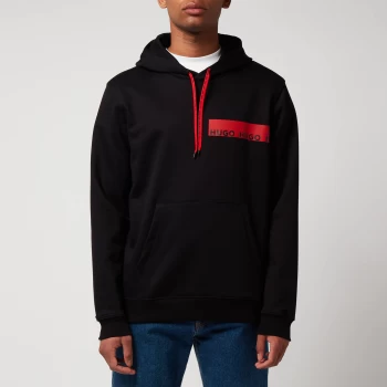 Image of HUGO Mens Diorgione Hoodie - Black - M