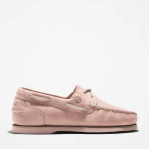 image of Timberland Classic 2-eye Boat Shoe For Her In Light Pink Light Pink, Size 3.5