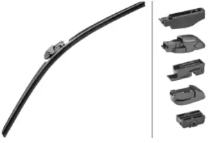 image of HELLA Wiper blade 9XW 358 053-231 Windscreen wiper,Window wiper MERCEDES-BENZ,BMW,OPEL,A-Klasse (W169),B-Klasse (W245),VANEO (414),CITAN Kasten (415)