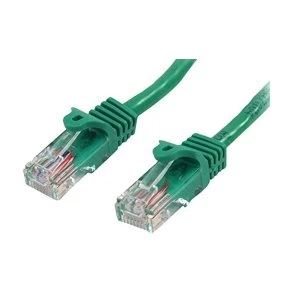 image of Cat5e Patch Cable With Snagless Rj45 Connectors 2m Green