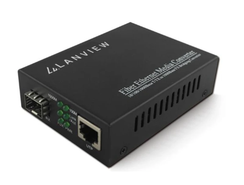 Image of Lanview LVN-MED-SFP-1000BASE-X network media converter