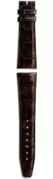 Image of IWC Strap Alligator Dark Brown For Folding Clasp XS