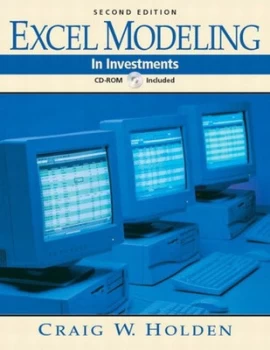Image of Excel Modeling in Investments by Craig W. Holden Paperback
