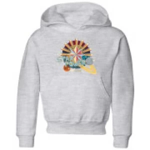 image of Captain Marvel Star Power Kids Hoodie - Grey - 11-12 Years