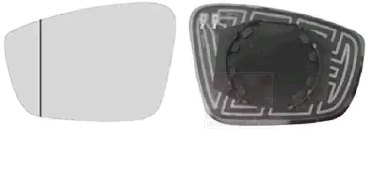 Image of VAN WEZEL 5701837 Wing Mirror Glass * HAGUS * Left Mirror Glass,outside mirror (1914)
