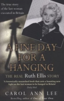 Image of A Fine Day for a Hanging by Carol Ann Lee Paperback