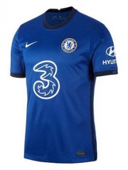 Image of Nike Youth Chelsea 20/21 Home Short Sleeved Stadium Jersey