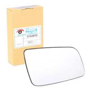 Image of VAN WEZEL Wing Mirror Glass * HAGUS * Right 3742832 Side Mirror Glass,Mirror Glass OPEL,VAUXHALL,Astra G CC (T98),Astra G Caravan (T98)