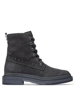 image of Timberland Lisbon Lane Laced Boot - Black, Size 3, Women