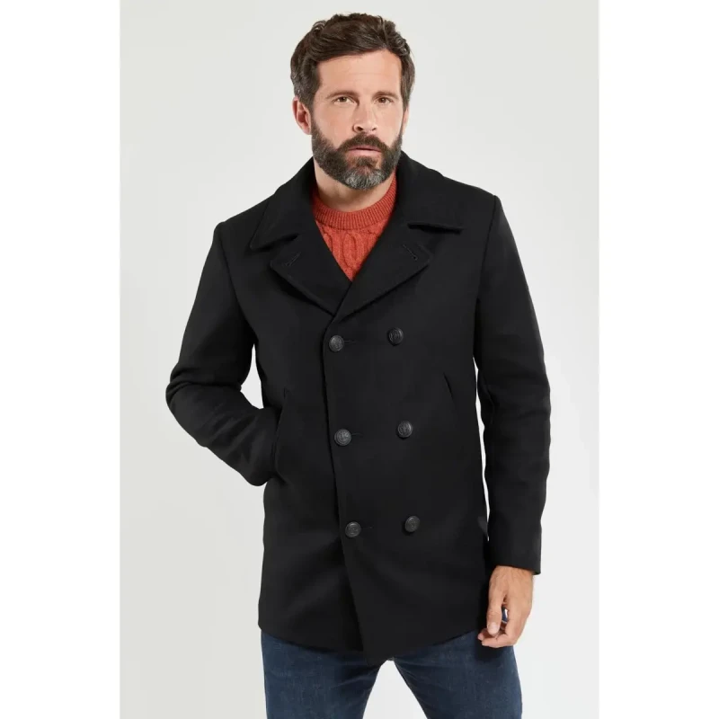 Image of Armor-Lux Coat coat Armor-Lux cap sizun Noir Male 46
