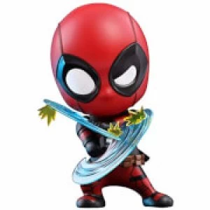 Image of Hot Toys Deadpool 2 Cosbaby Deadpool - Size S (Bullet Deflecting Version)