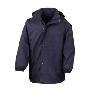 image of Result Mens Reversible StormDri 4,000 Waterproof Windproof Anti Pilling Fleece Jacket (2XL) (Navy/Navy)