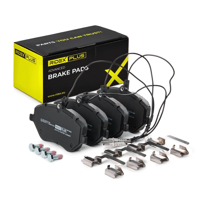 Image of RIDEX PLUS Brake pad set RIDEX PLUS 402B0409P