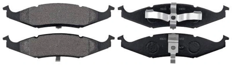 Image of A.B.S. 38633 Brake pad set without integrated wear sensor Brake Pad Set,disc brake (402)