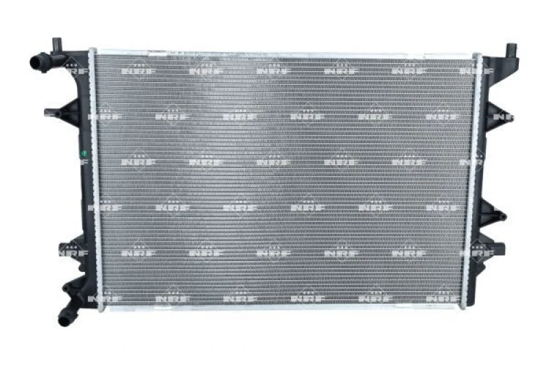Image of NRF 59118 Engine radiator EASY FIT Brazed cooling fins, Aluminium, with gaskets/seals Aluminium Radiator,engine cooling (470)