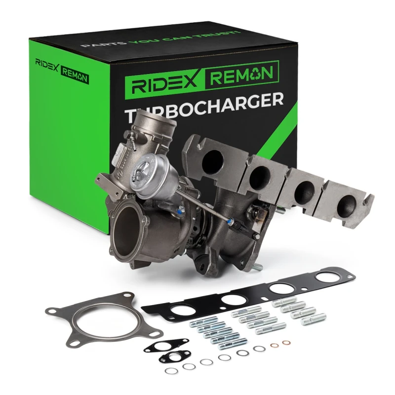 Image of RIDEX REMAN 2234C10648R Turbocharger Incl. Gasket Set Charger,charging system (2234)
