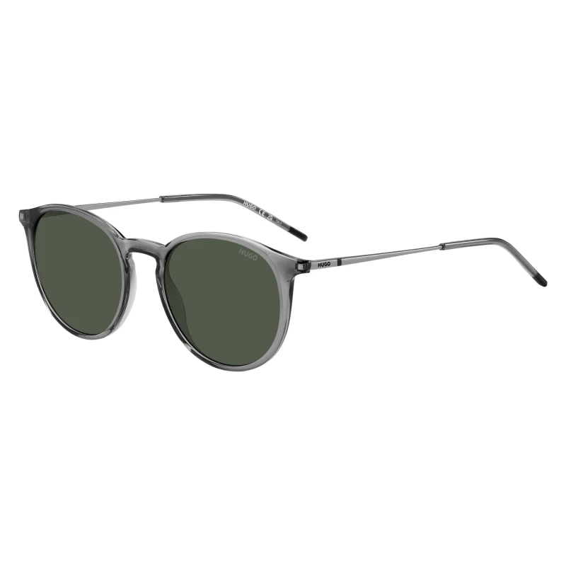 Image of Hugo Round Grey Ruthenium male 51 cm