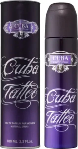 image of Cuba Tattoo Eau de Parfum For Her 100ml