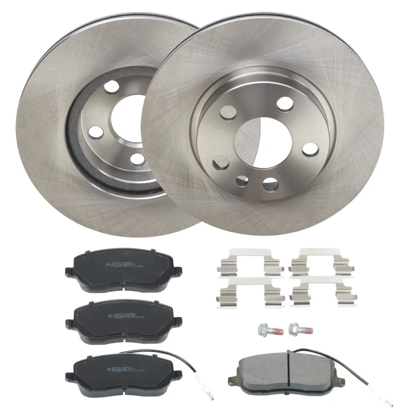 Image of RIDEX 3405B2119 Brake disc and pads set Front Axle, Brake Disc Type: Vented Brake Set,disc brakes (3405)