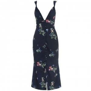 Image of Keepsake Keepsake Glory Midi Dress - Navy floral