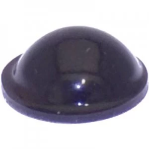 Image of Foot self adhesive circular Black x H 9.5mm x 3.8mm TOOLC
