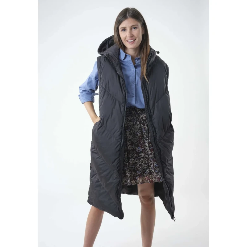 Image of Deeluxe Sleeveless jacket For Her Deeluxe Maurine Noir Female M