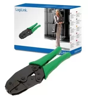 image of LogiLink Crimpzange Hirose 8P8C Metall Black