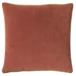 Image of Cohen Velvet Cushion Brick