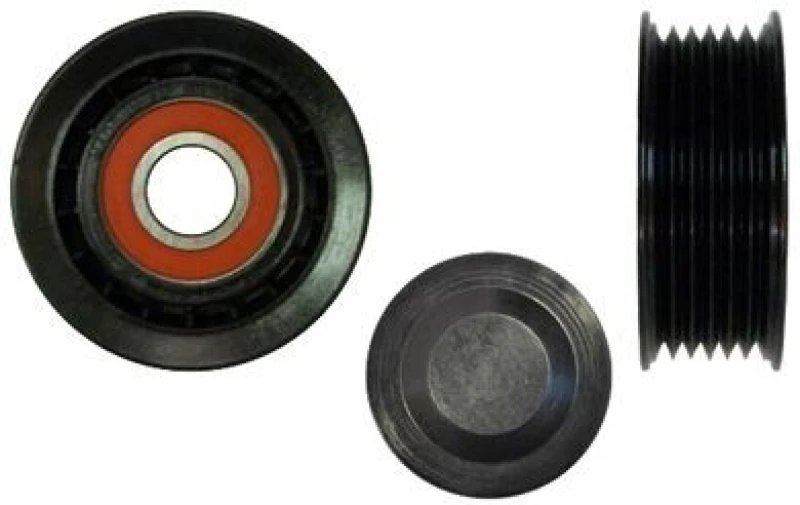 Image of DENCKERMANN Deflection / guide pulley, V-ribbed belt DENCKERMANN P316003