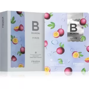 Image of Frudia My Orchard Passion Fruit Moisturising face sheet mask Restorative Skin Barrier 10x20 ml