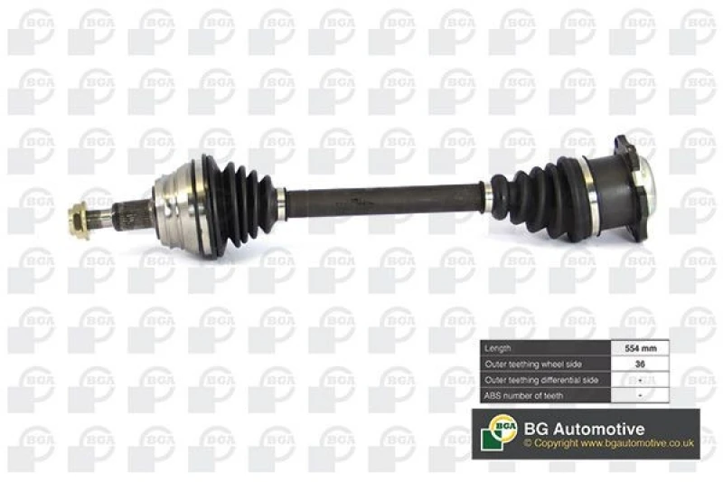 Image of BGA Drive shaft BGA DS9619L