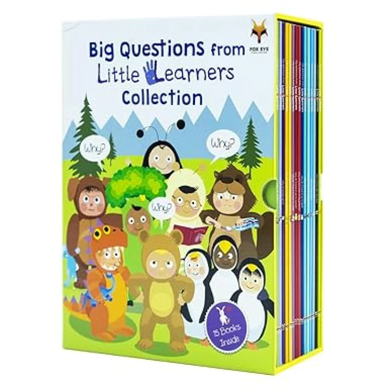 Image of Big Questions From Little Learners 15 Book Set Why Do Bees Buzz Why Is The Sea Salty Simon Couchman Books