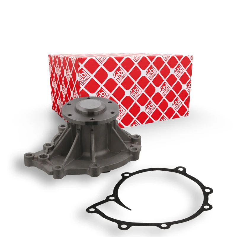 Image of FEBI BILSTEIN 33175 Water pump Aluminium, with gasket/seal Aluminium Water Pump (1260)