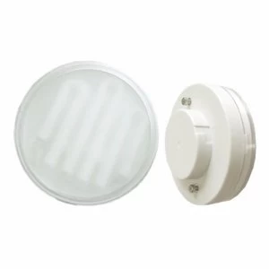 Image of Eterna 9W CFL GX53 Opal Cabinet Bulb - Warm White