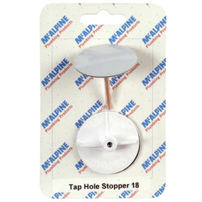 Image of Mcalpine Handipak No. 18 Taphole Stopper Card-18 Black Finish