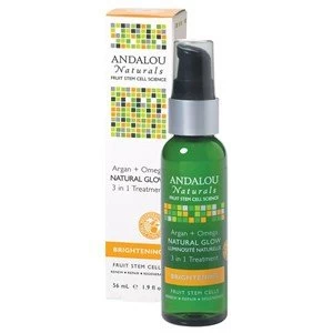 image of Andalou Naturals Brightening Argan Oil C Natural Glow 3 in 1 Treatment 56ml