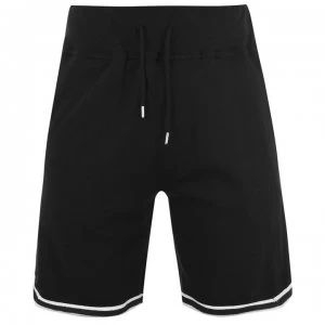 Image of Diesel Panel Stripe Shorts - Black 900
