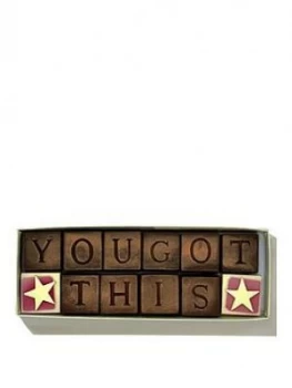 Image of Choc On Choc You Got This Chocolate Message