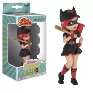 image of DC Bombshells Batwoman Rock Candy Vinyl Figure