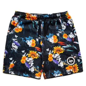 image of Hype x LEGO Ninjago Swim Shorts - Black/Orange