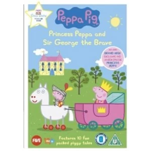 image of Peppa Pig Princess Peppa And Sir George The Brave DVD