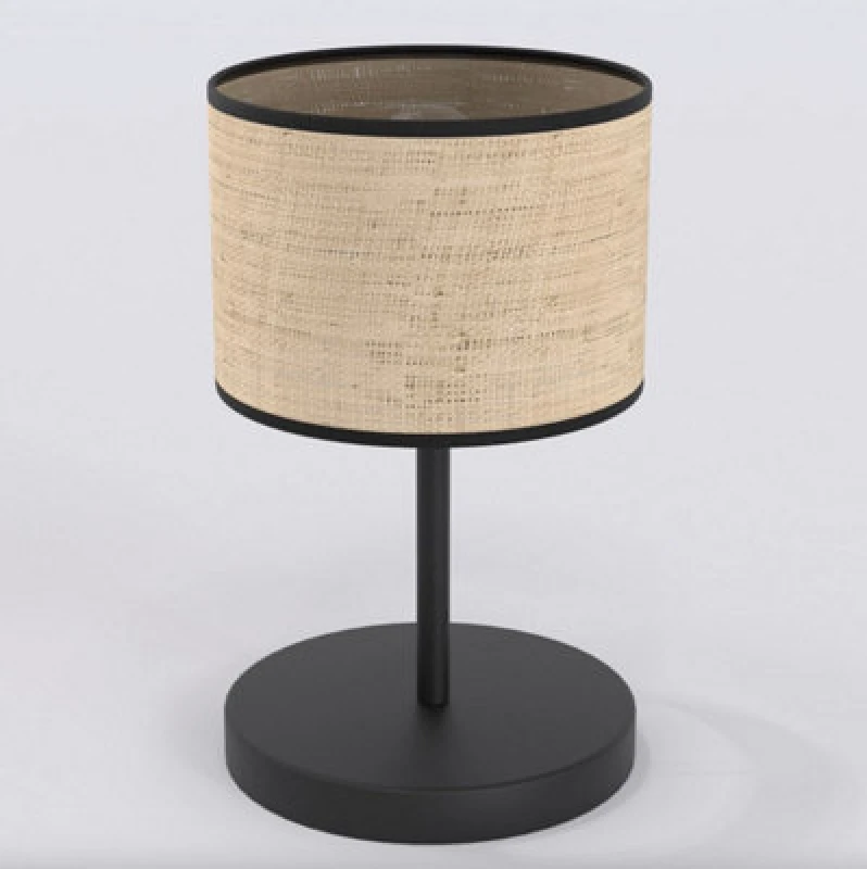 Image of Emibig Lighting Emibig Eco Table Lamp 1 X E27 Black / Rattan