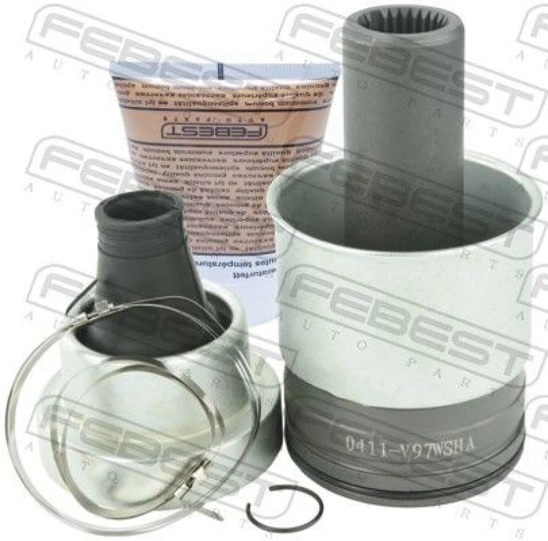 Image of FEBEST 0411-V97WSHA Drive Shaft Coupler Ø: 83mm Joint,propeller shaft (1427)
