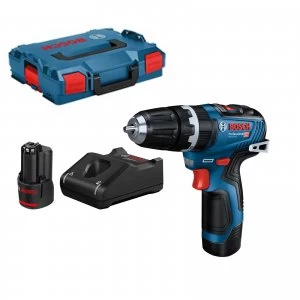 image of Bosch GSB 12V-35 12v Cordless Brushless Combi Drill 2 x 3ah Li-ion Charger Case